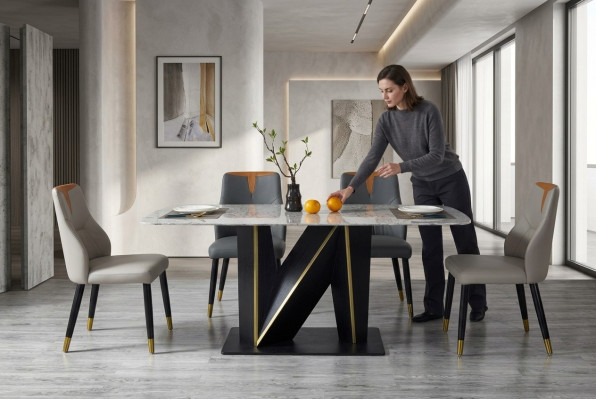 Tavolo Tavolo da pranzo Moderno sala da pranzo Soggiorno Cucina Tavoli Design Tavoli da pranzo Mobili