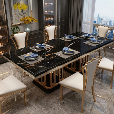 Lusso Moderno stile in marmo Tavolo Mobili Tavolo Tavoli Design Sala da pranzo Cucina