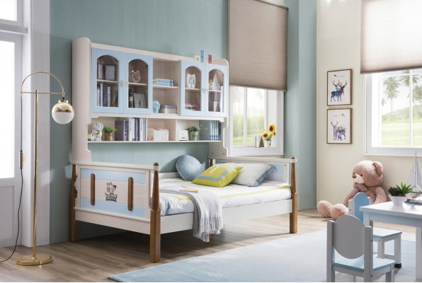 Lettino a castello a soppalco per bambini, letto a soppalco, letto gioco, camera per bambini, letto a castello a due piani