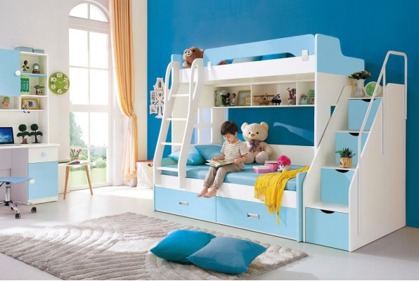 Letto a castello a due piani Letto a castello a più piani Camera per bambini Letto a soppalco Letto Letto per bambini Letti