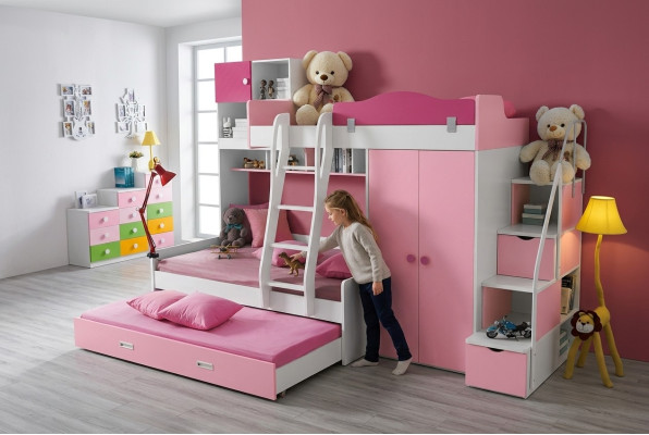 Letto a castello per bambini a due piani letto a castello letti camera da letto bambini letto per bambini