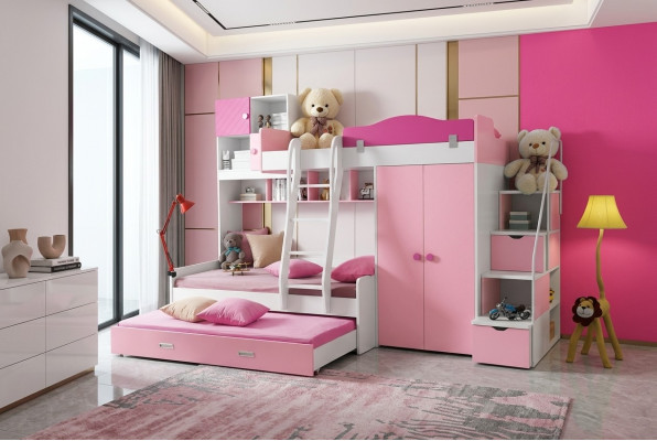 Letto a castello per bambini a due piani letto a castello letti camera da letto bambini letto per bambini
