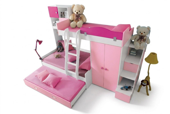 Letto a castello per bambini a due piani letto a castello letti camera da letto bambini letto per bambini