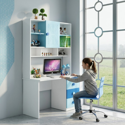 Scrivanie per camerette bambini 120cm Design Scrivania Mobili da camera di lusso Tavolo