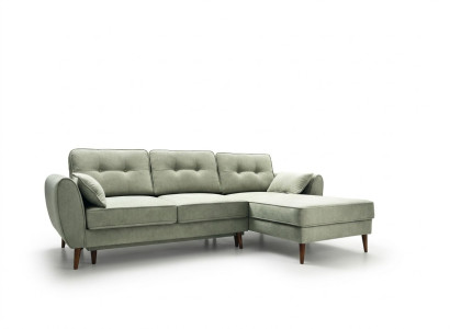 Sofà design divano a L a forma di mobili funzioni tessuto in pelle letto divano letto