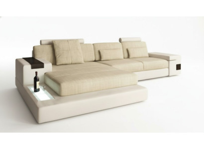L-forma funzione letto divano ecopelle divani angolari divano letto design divano a due posti
