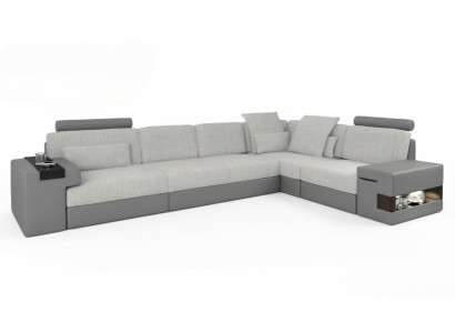Divano angolare di design Soggiorno Soggiorno Lusso Divani nuovi in tessuto
