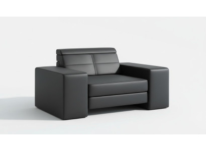 Design salotto divano in pelle poltrona 1 posto divani imbottiti lounge club mobili