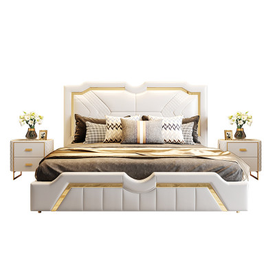 Design Letto Imbottito Di Lusso Letti Matrimoniali Hotel Matrimoniali 180x200cm Sonno