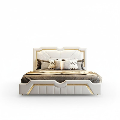 Design Letto Imbottito Di Lusso Letti Matrimoniali Hotel Matrimoniali 180x200cm Sonno
