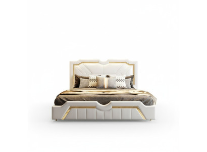 Design Letto Imbottito Di Lusso Letti Matrimoniali Hotel Matrimoniali 180x200cm Sonno