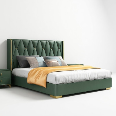 Moderno Letto di lusso Camera da letto Italia Design del nuovo letto di lusso matrimoniale