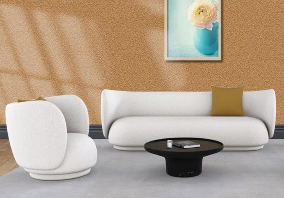Divano a 2 posti in velluto, due posti relax, design sedile divano lounge, divani, arredi in velluto