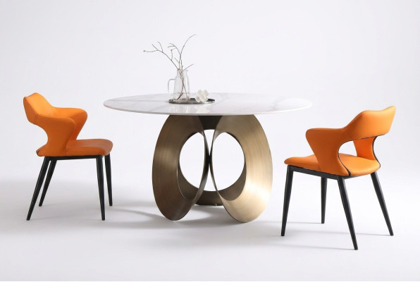 Tavolo da pranzo sala da pranzo moderno acciaio inossidabile soggiorno cucina tavoli design tavolo metallo