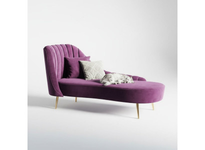 Chaise lounge lettino mobili di lusso imbottiti divano relax chaiselounge