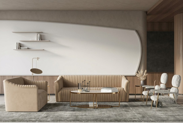 Sofà set 3+1 posti divano salotto Relax velluto seduta design divano Lounge Nuovo