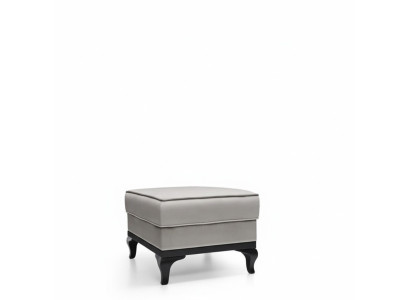 Hocker, design moderno, poggiapiedi, sgabello, chaise longue, imbottito, nuovo.