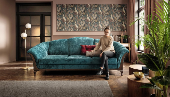 Divano letto a tre posti stile moderno Mobili divani 3 posti Sofa moderno divani Nuovo