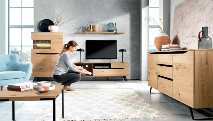 Mobiletto credenza Mobile alto Armadio Corredo 2 ante 3 cassetti Scaffale Albergo