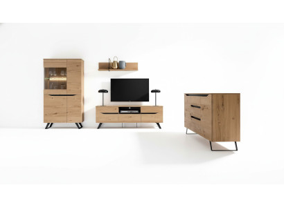 Mobiletto credenza Mobile alto Armadio Corredo 2 ante 3 cassetti Scaffale Albergo