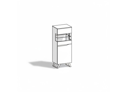 Vetrina moderna in vetro credenza in legno armadio del designer scaffale vetrina nuovo