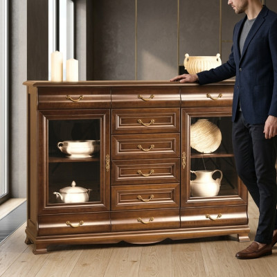 Comò, credenza, armadio, comodini, legno, vetro, mobili design, scaffale, hotel