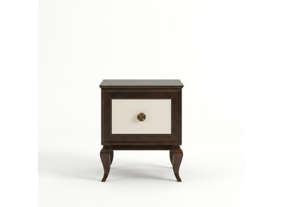 Comodini da camera da letto, tavolino moderno in legno, design notturno.