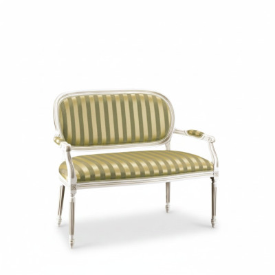 Divano 2 posti stile moderno  mobili divano moderno 121x51cm nuovo