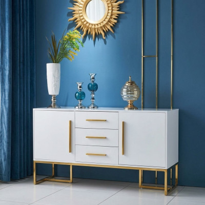 Mobile moderno, cassettiera, mobile con cassetti, armadio da pavimento, credenza.