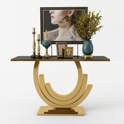 Tavolo consolle in legno di design Tavolo buffet Tavolo console Tavoli consolle di lusso