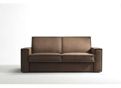Divano letto divano 2 posti in tessuto soggiorno mobile italiano nuovo.