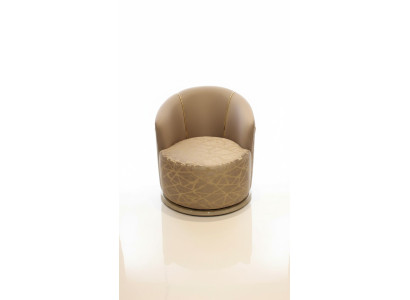 Poltrona relax moderna di lusso per club televisivo imbottita in design da hotel.