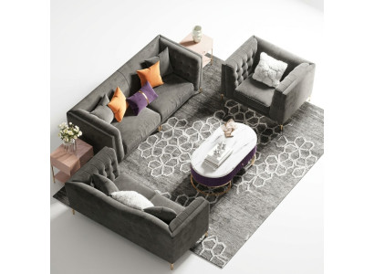 Divano componibile 3+2+1 posti relax Design divano divani