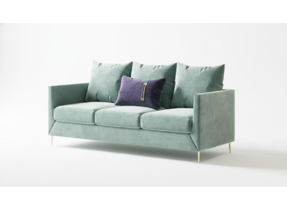 Divano in tessuto a 3 posti Living Relax Seat Design Couch Lounge Sofas in velluto