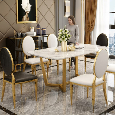 Tavolo Tavolo da pranzo Sala da pranzo moderna Cucina Tavoli Design Tavoli da pranzo Mobili Soggiorno