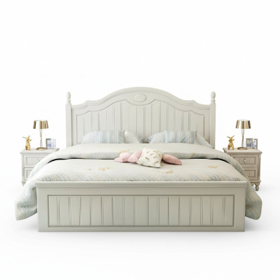 Set letto camera da letto 2x comodino letti matrimoniali set completo mobili in legno 3 pezzi.