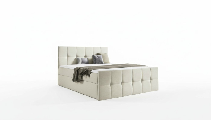 Letto Contenitore letto Boxspring Letto Camera da letto Imbottito Design Matrimoniale Moderno