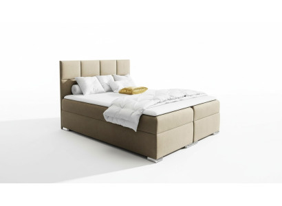 Letto Boxspring Camera da letto Imbottito Design Doppio Hotel Moderno Letto Contenitore