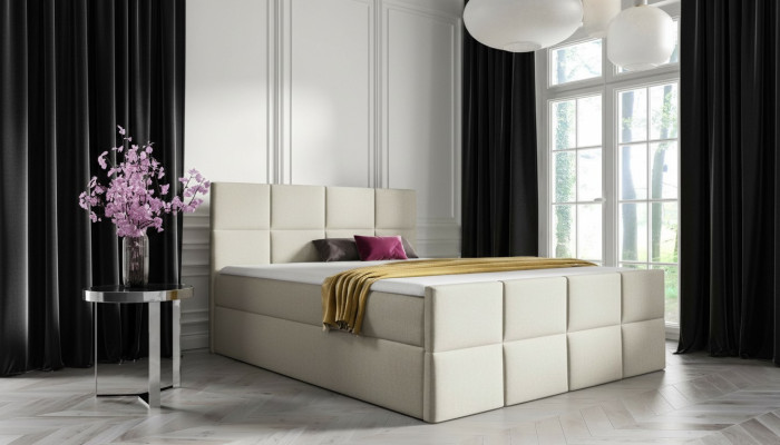 Letto Contenitore letto a molle imbottitura Camera da letto Design doppia Hotel Moderno