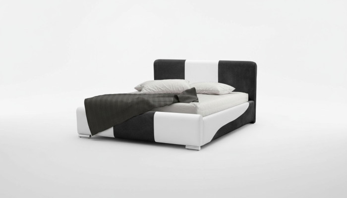 Letto Struttura letto Design della camera da letto Matrimoniale Albergo Moderno Tessuto 160x200 Letti Nuovi
