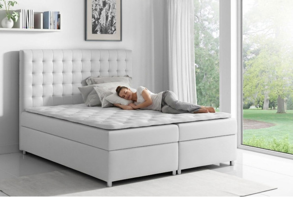 Boxspring letti doppio hotel mobili letto camera da letto arredamento grande 200x200