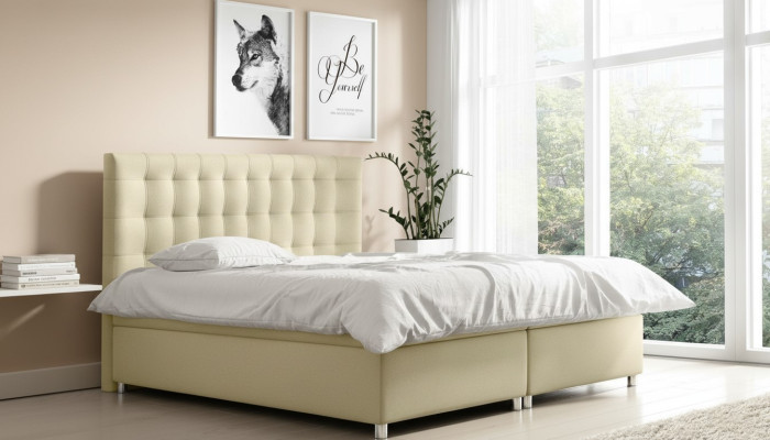 Contenitore del letto Letto imbottito Letto a molle Box Letto matrimoniale Design Doppio Hotel Moderno Letto 160x200 Nuovo