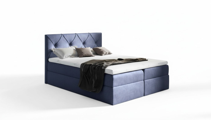 Moderno letto camera da letto letti 200x200 letto a molle tessuto design doppio