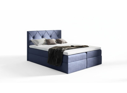 Moderno letto camera da letto letti 200x200 letto a molle tessuto design doppio