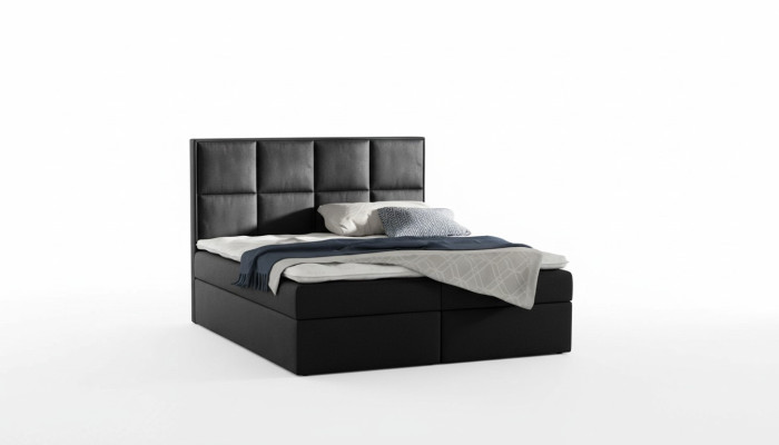 Letto Boxspring Design Matrimoniale Moderno Hotel Camera da Letto Letti Contenitore Nuovo