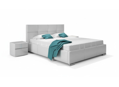 Cornice letto Design Doppio Hotel Moderno Letto Camera da letto Letti Bianchi Nuovi