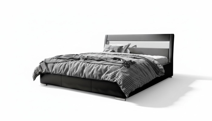 Telaio del letto Design in legno Letto matrimoniale Moderno Hotel Camera da letto Mobili per letti