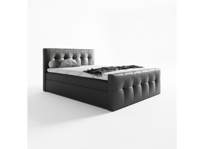Letto boxspring Camera da letto Letti 200x200 Letto imbottito Design doppio Mobili per hotel