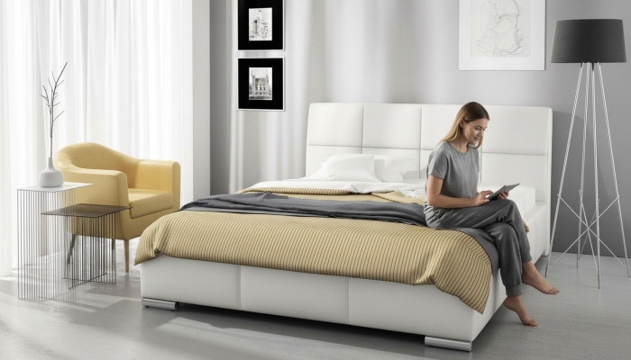 Letto Letto matrimoniale Letto matrimoniale Struttura letto Telaio letto Letto imbottito Letti 160x200 Mobili