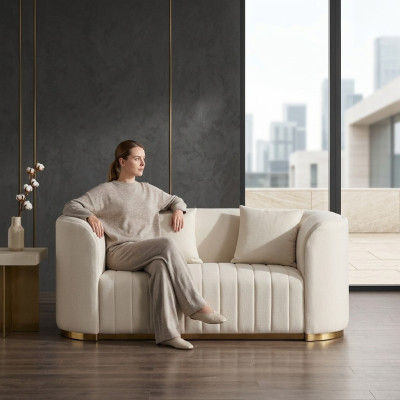 Sofà 321 Salotto Componibile Moderno Design Divano Set